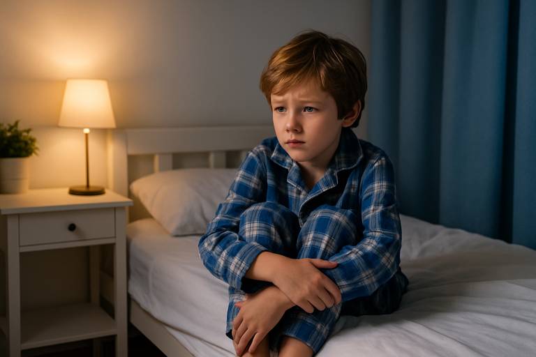 bed-wetting-anxious-child Bed-Wetting in Children